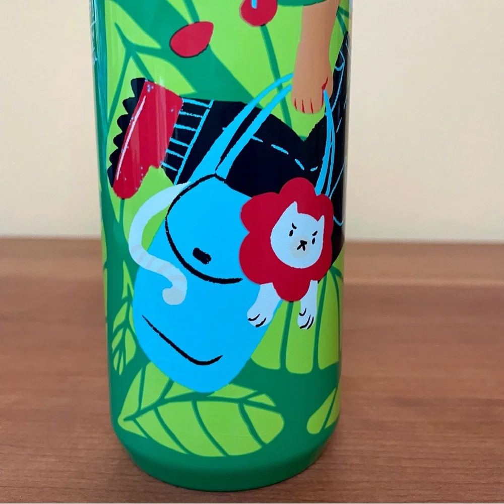 Starbucks Tumbler Hot/Cold Artist Series Monyee Chau Stainless Steel 16 ounces